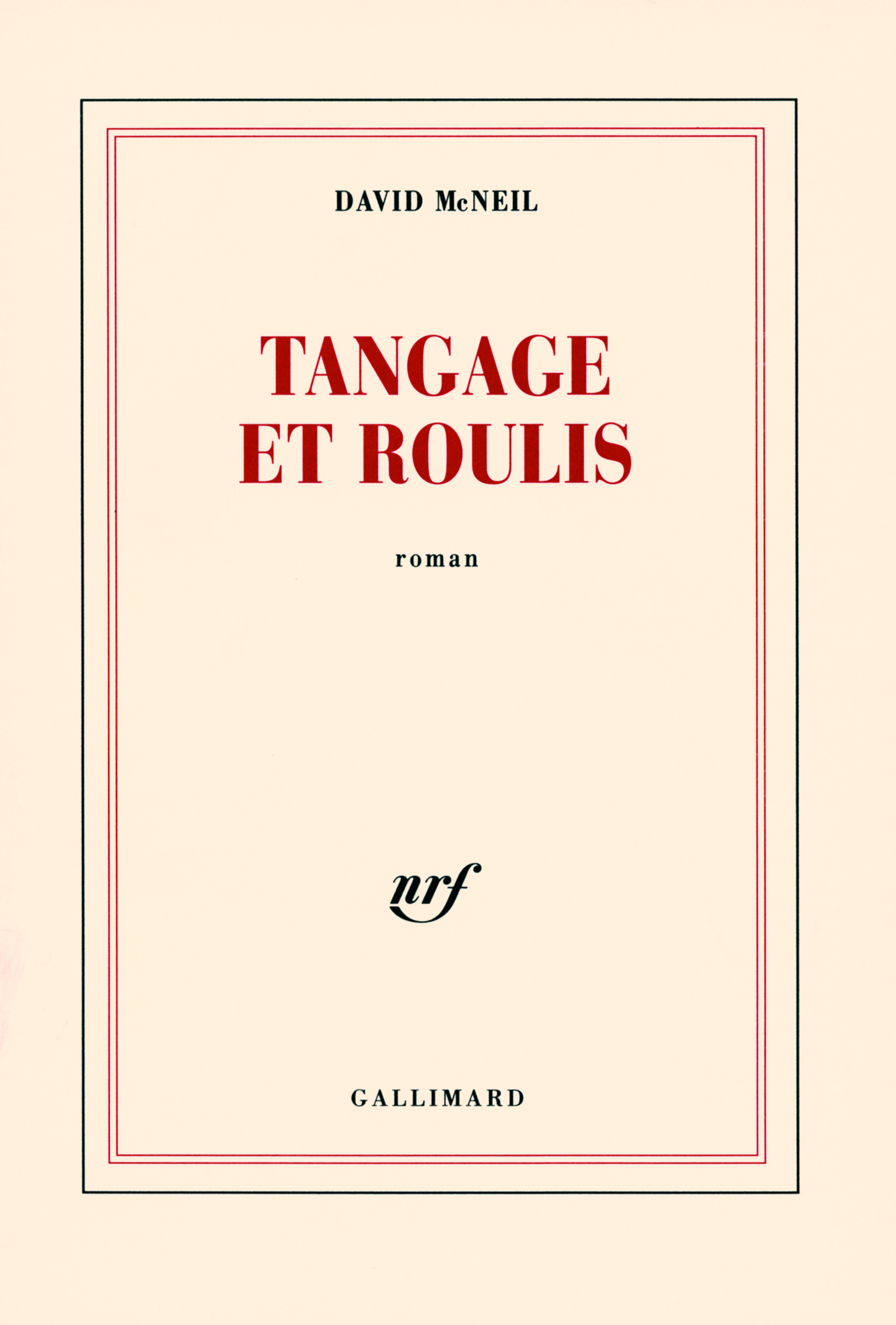 Tangage et roulis (9782070776863-front-cover)