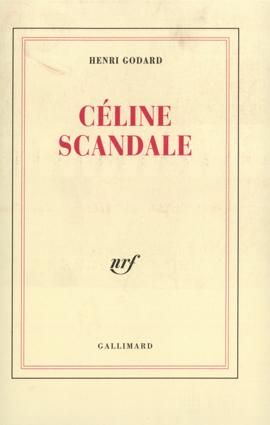 Céline scandale (9782070738021-front-cover)