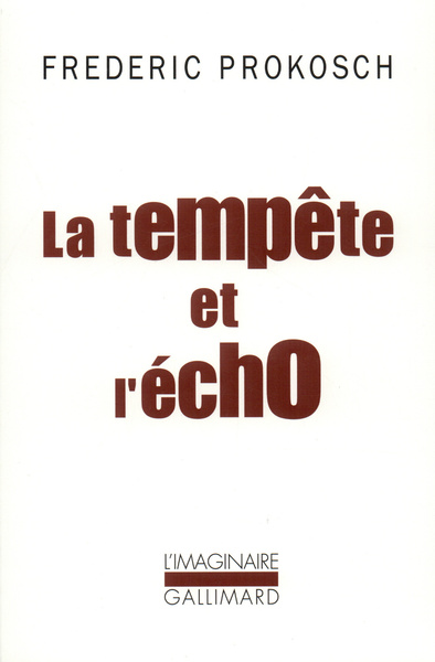 La Tempête et l'écho (9782070758470-front-cover)