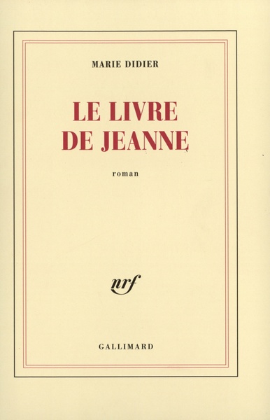 Le Livre de Jeanne (9782070770342-front-cover)