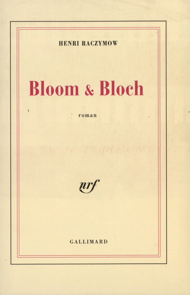 Bloom & Bloch (9782070733064-front-cover)