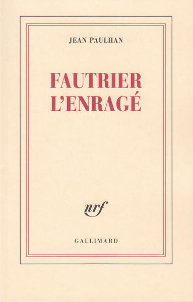 Fautrier l'enragé (9782070718016-front-cover)
