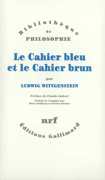 Le Cahier bleu et le Cahier brun (9782070740185-front-cover)