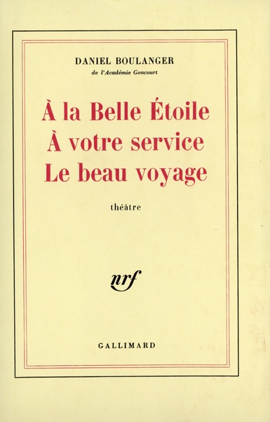 À la Belle Étoile - À votre service - Le beau voyage (9782070705214-front-cover)