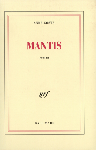 Mantis (9782070736133-front-cover)