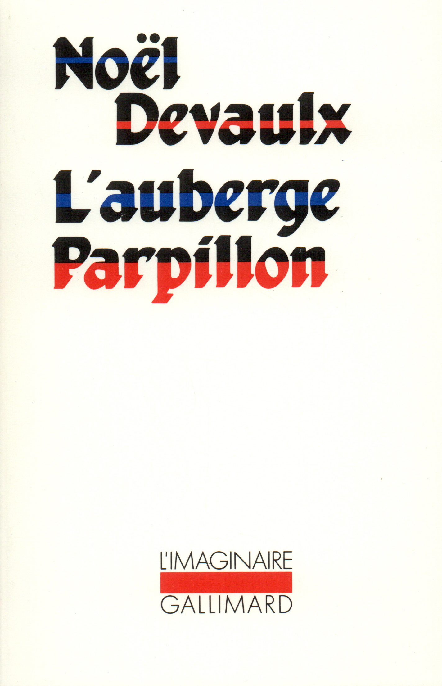 L'Auberge Parpillon (9782070702091-front-cover)