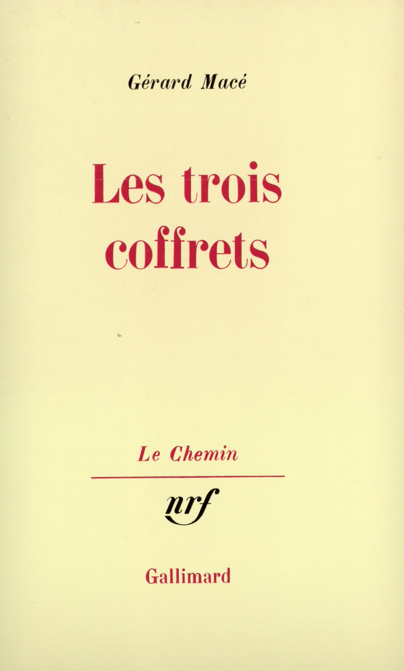 Les trois coffrets (9782070705450-front-cover)