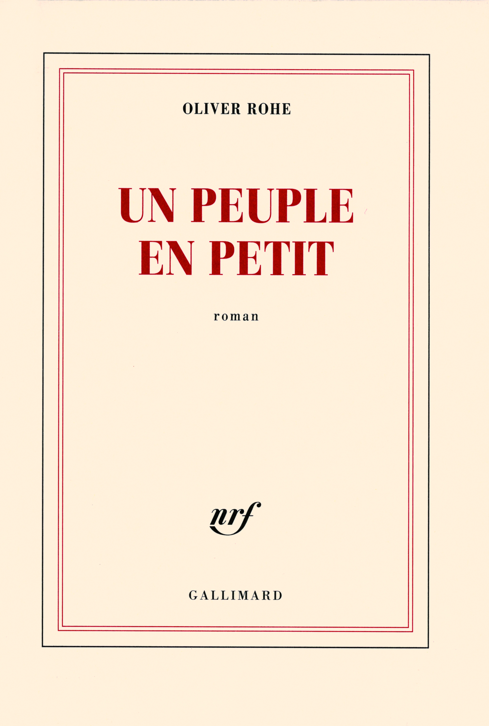 Un peuple en petit (9782070786930-front-cover)