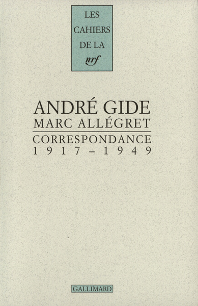 Correspondance, (1917-1949) (9782070775651-front-cover)