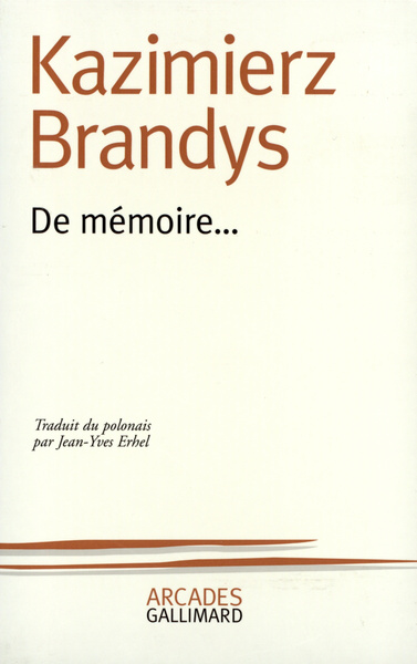 De mémoire... (9782070753796-front-cover)