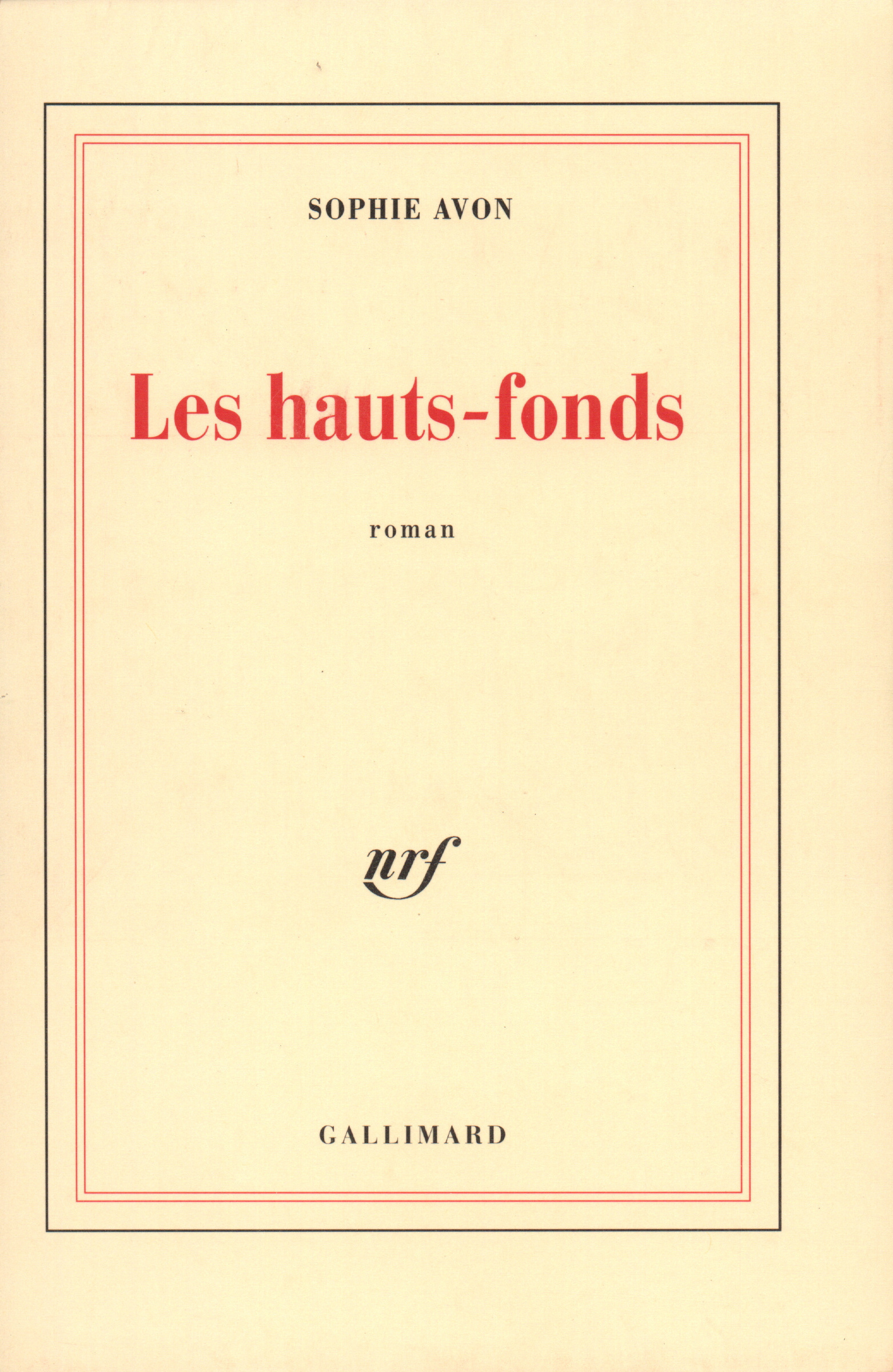 Les hauts-fonds (9782070733071-front-cover)