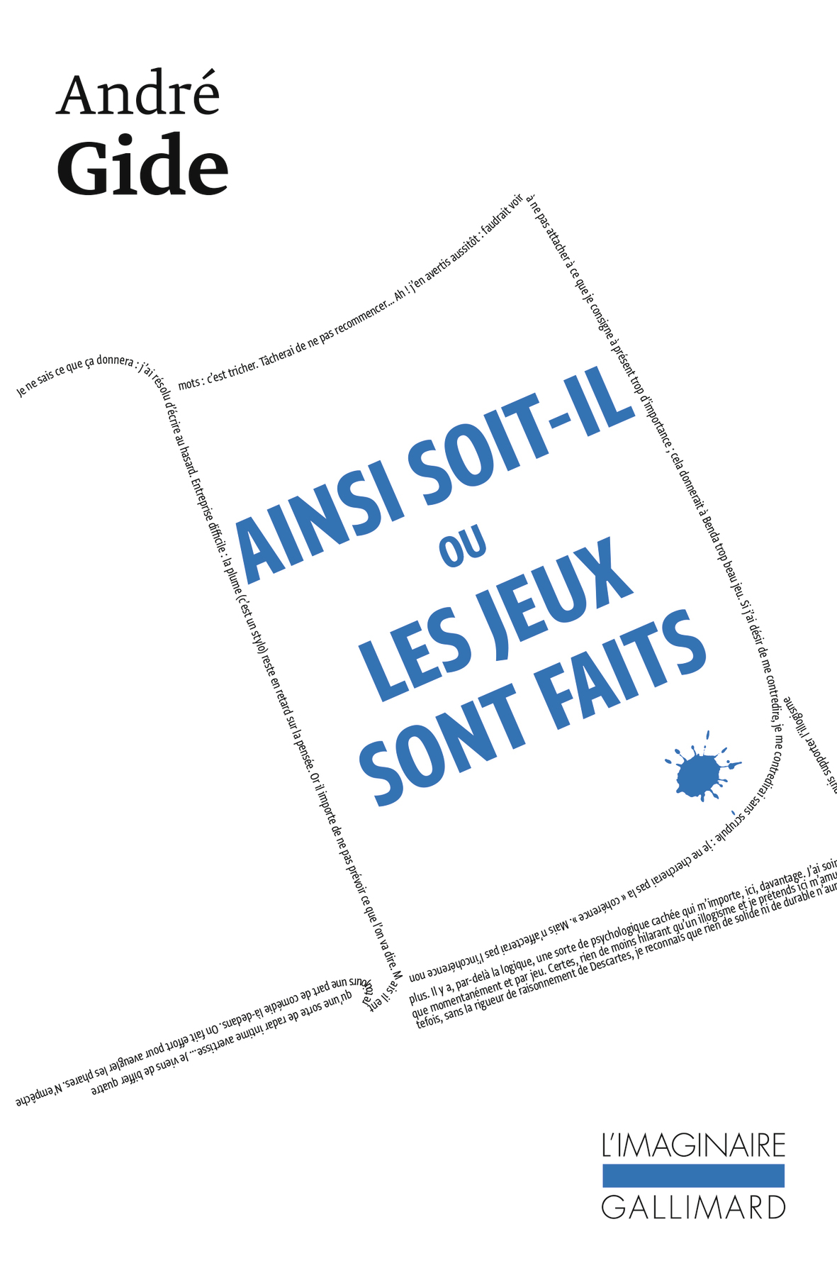 Ainsi soit-il ou Les jeux sont faits (9782070760961-front-cover)