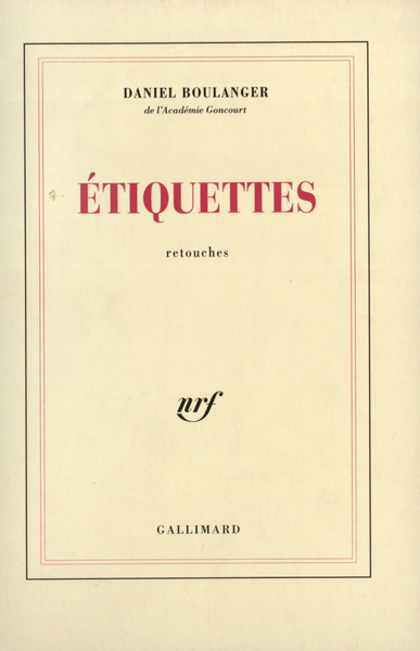 Étiquettes, Retouches (9782070736768-front-cover)