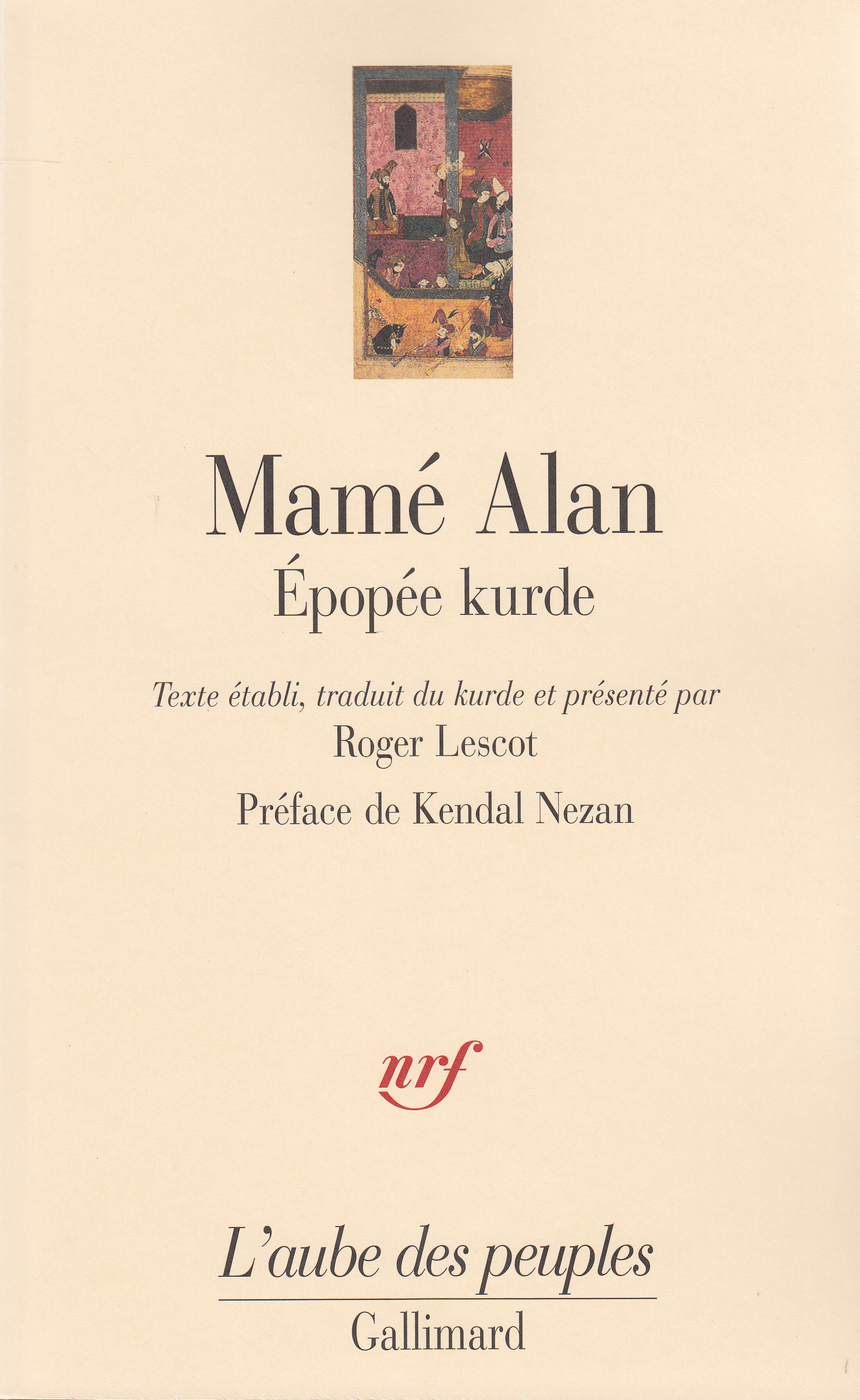 Mamé Alan, Épopée kurde (9782070746026-front-cover)