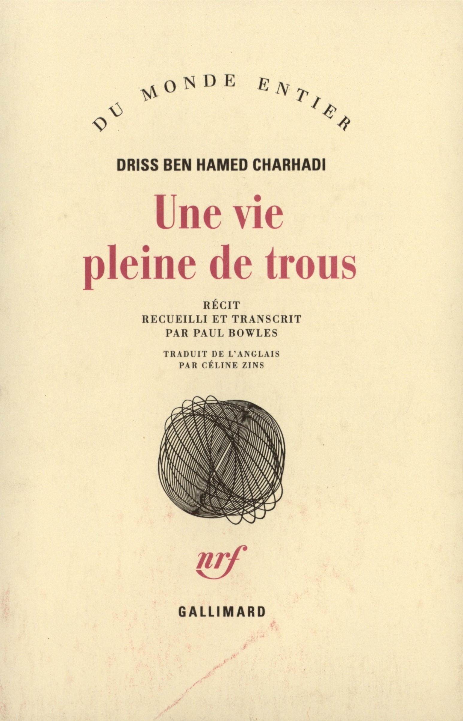 Une vie pleine de trous (9782070754663-front-cover)