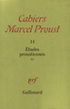 Études proustiennes (9782070708833-front-cover)