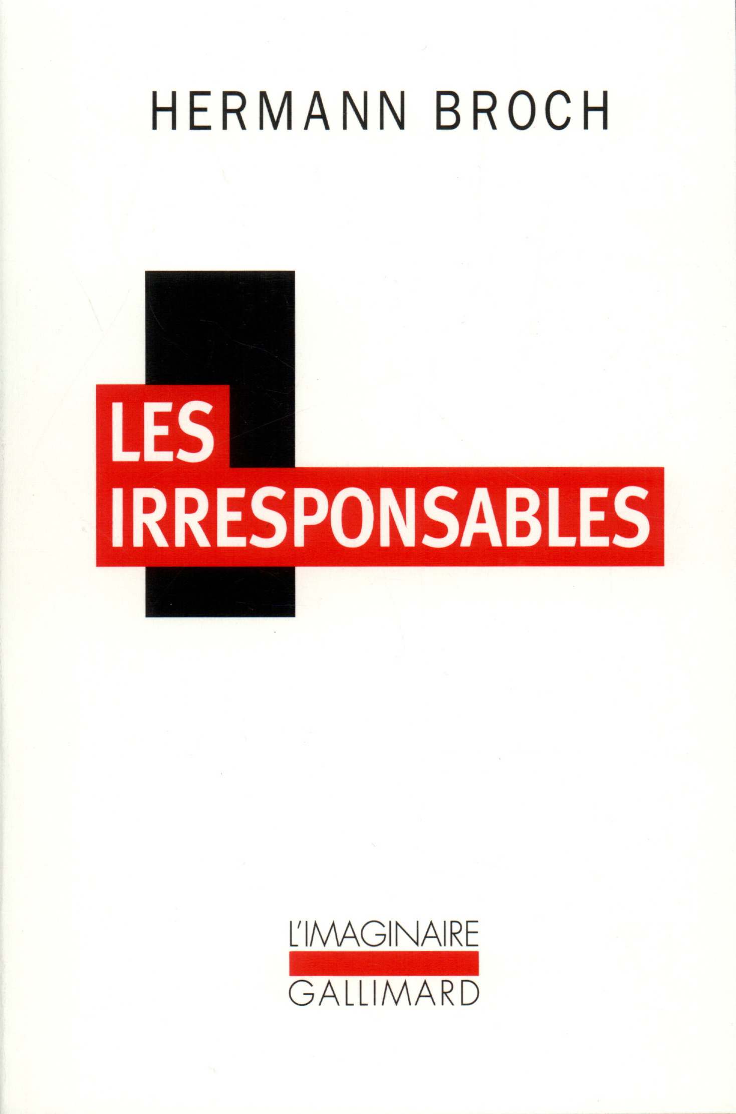 Les Irresponsables (9782070760596-front-cover)