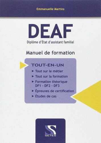 DEAF, manuel de formation (9791091515016-front-cover)