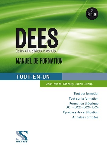DEES   MANUEL DE FORMATION TOUT EN UN 2E EDITON (9791091515306-front-cover)