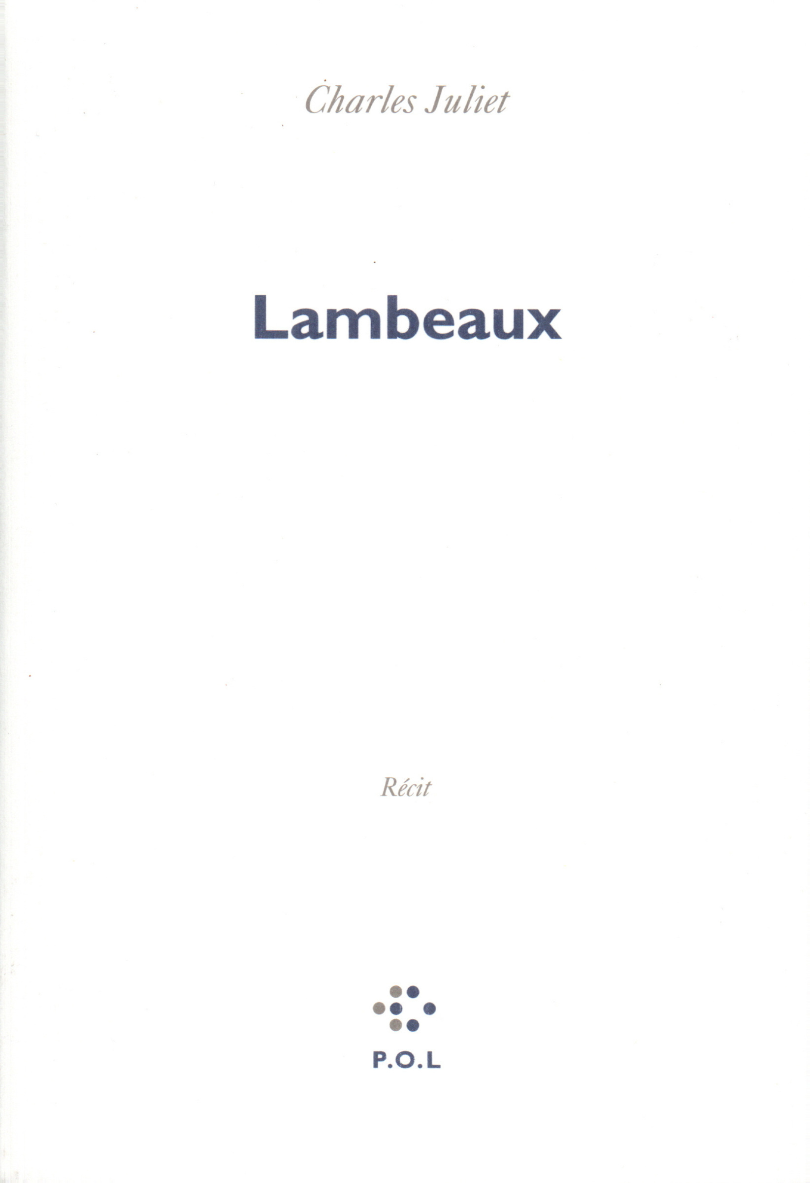 Lambeaux (9782867444784-front-cover)