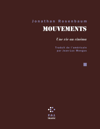 Mouvements, Une vie au cinéma (9782867449703-front-cover)