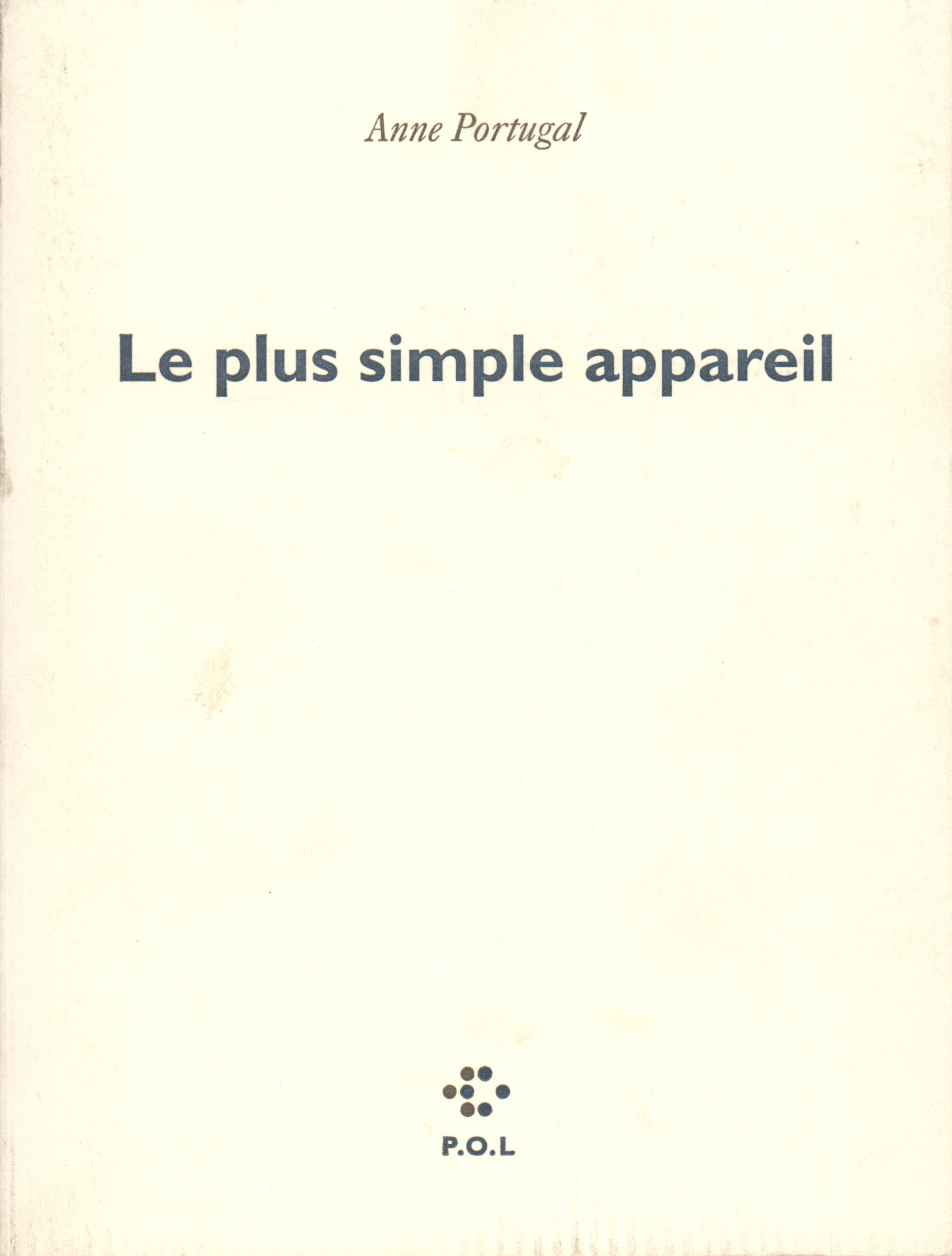 Le plus simple appareil (9782867443121-front-cover)