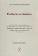Écritures ordinaires (9782867443879-front-cover)