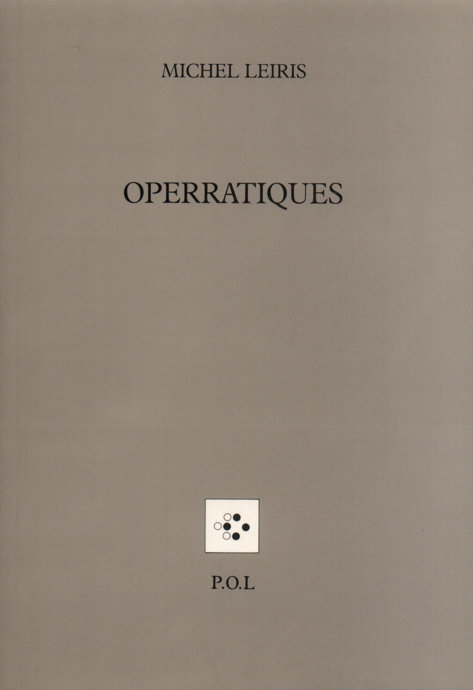 Operratiques (9782867442674-front-cover)