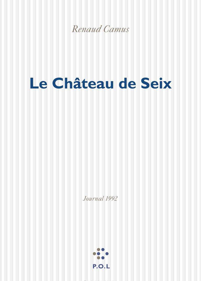 Le Château de Seix, Journal 1992 (9782867445828-front-cover)