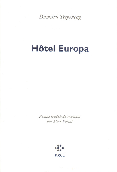 Hôtel Europa (9782867445163-front-cover)