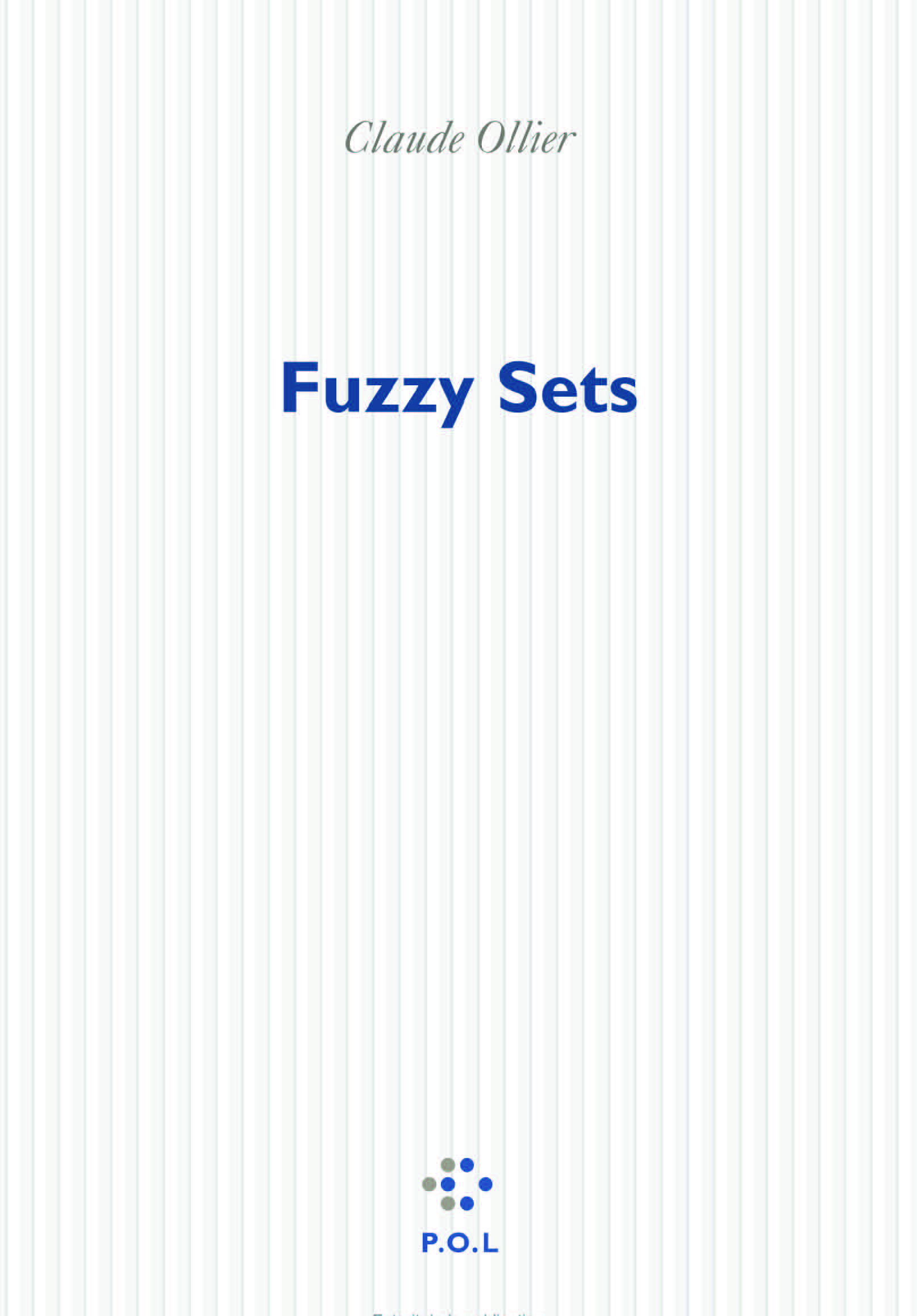 Fuzzy Sets (9782867445842-front-cover)