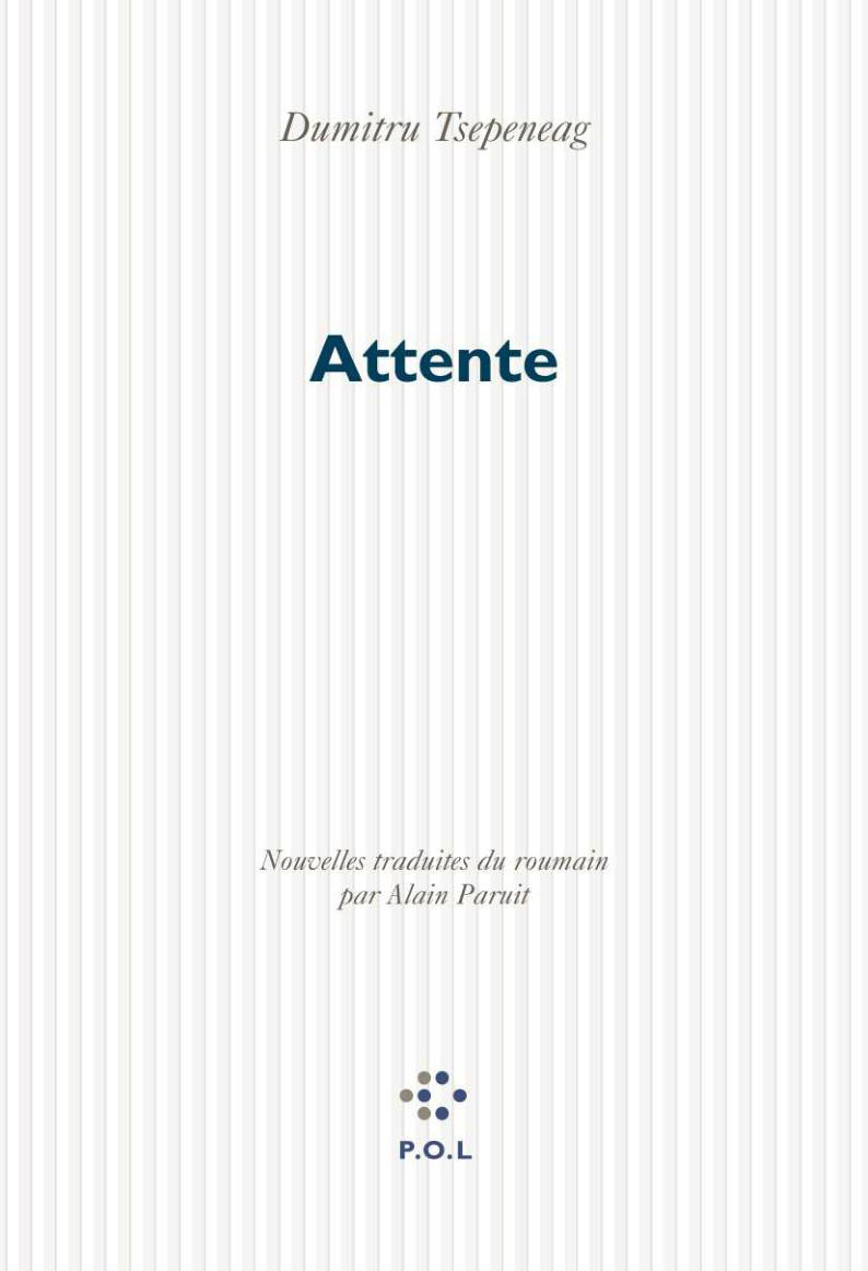 Attente (9782867449444-front-cover)