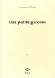 Des petits garçons (9782867443312-front-cover)