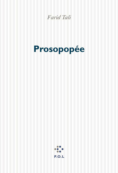 Prosopopée (9782867447976-front-cover)