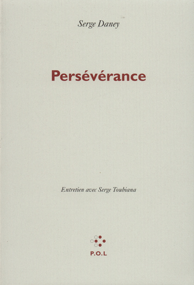 Persévérance, Entretien (9782867443213-front-cover)
