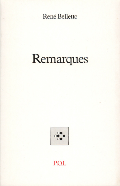 Remarques (9782867441998-front-cover)