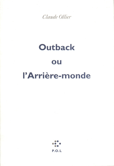 Outback ou l'Arrière-monde (9782867444593-front-cover)