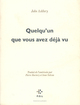 Quelqu'un que vous avez déjà vu (9782867443305-front-cover)