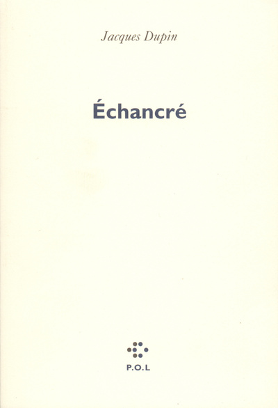 Échancré (9782867441950-front-cover)