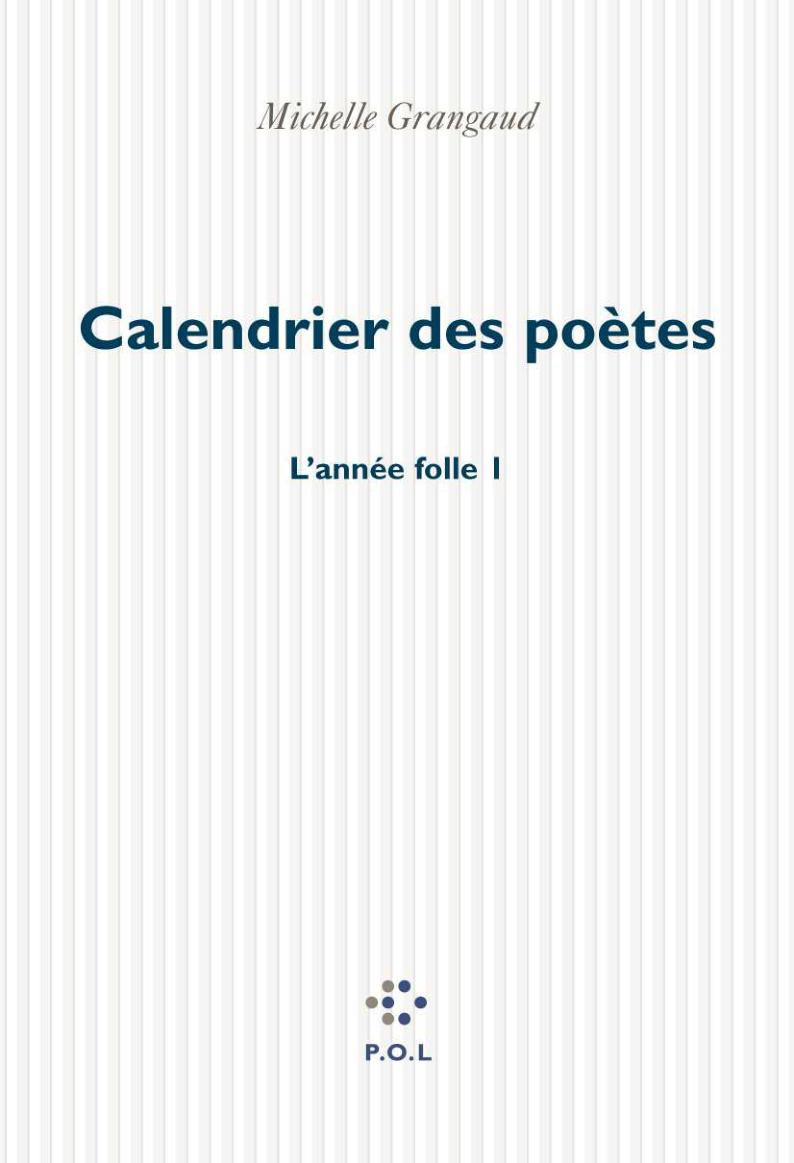 Calendrier des poètes (9782867448348-front-cover)