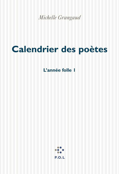 Calendrier des poètes (9782867448348-front-cover)
