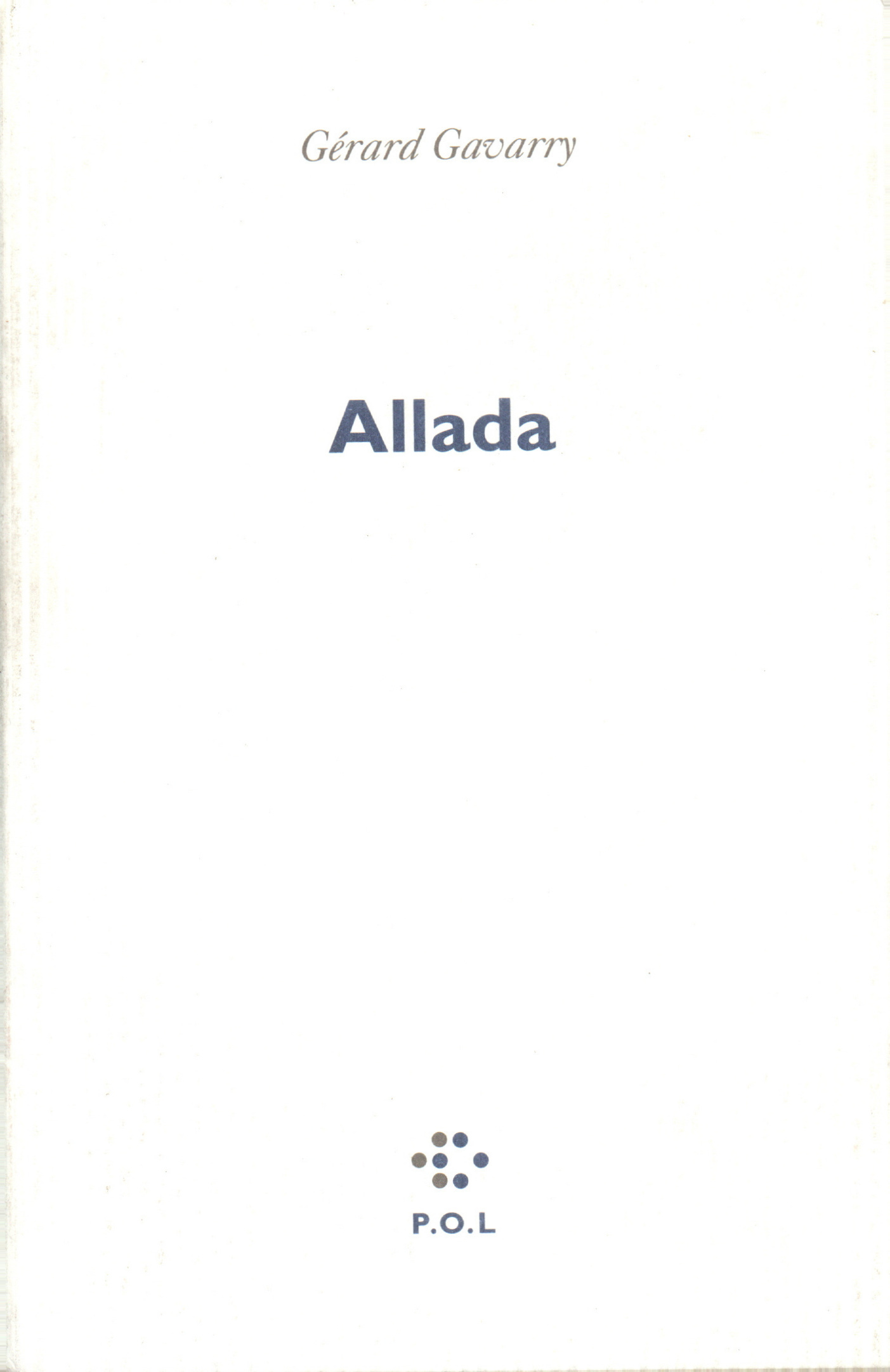 Allada (9782867443787-front-cover)