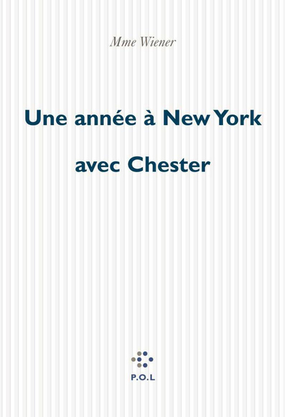 Une année à New York avec Chester (9782867447877-front-cover)