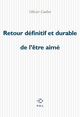 Retour définitif et durable de l'être aimé (9782867447280-front-cover)