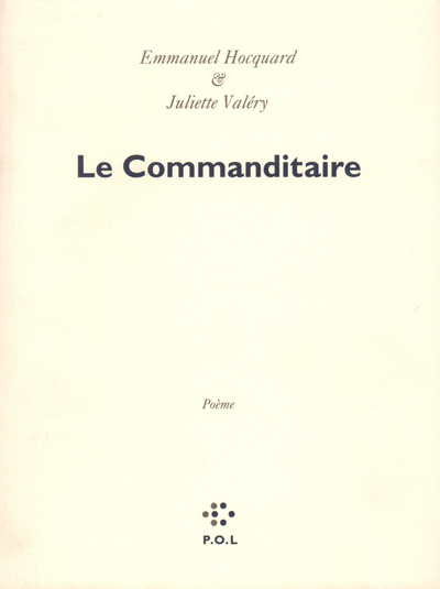 Le Commanditaire, Poème (9782867443718-front-cover)