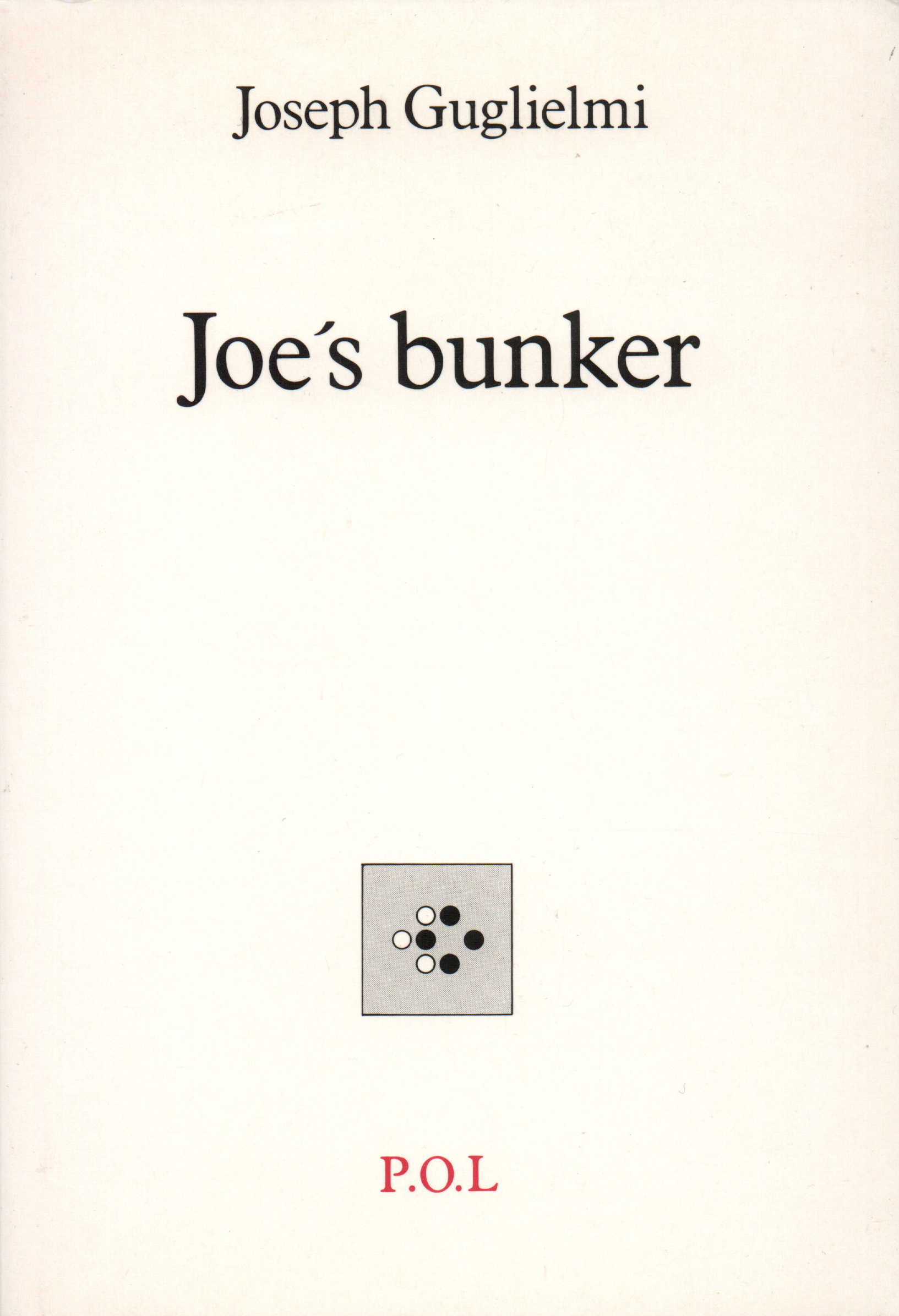 Joe's bunker (9782867442001-front-cover)