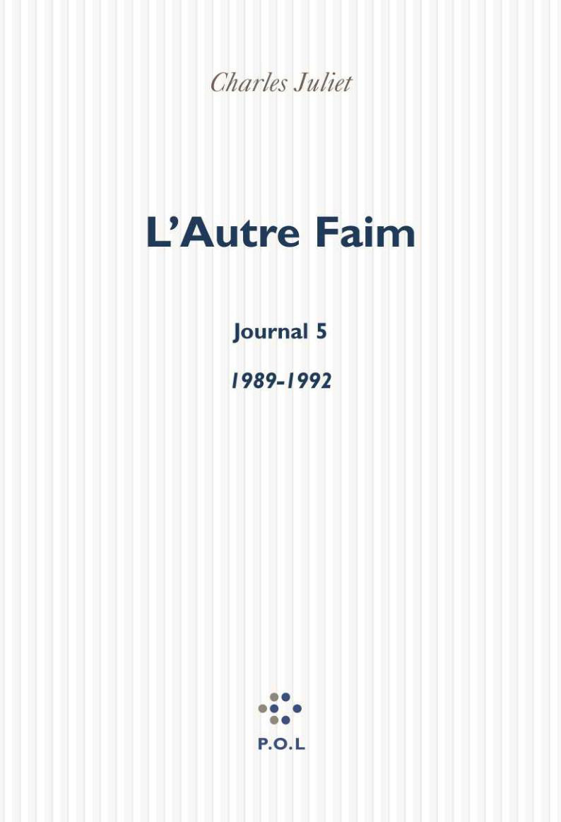 L'Autre Faim, (1989-1992) (9782867449338-front-cover)