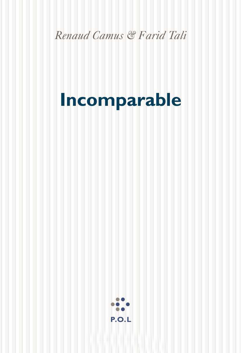 Incomparable (9782867447044-front-cover)