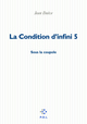 La Condition d'infini V, Sous la coupole (9782867445385-front-cover)
