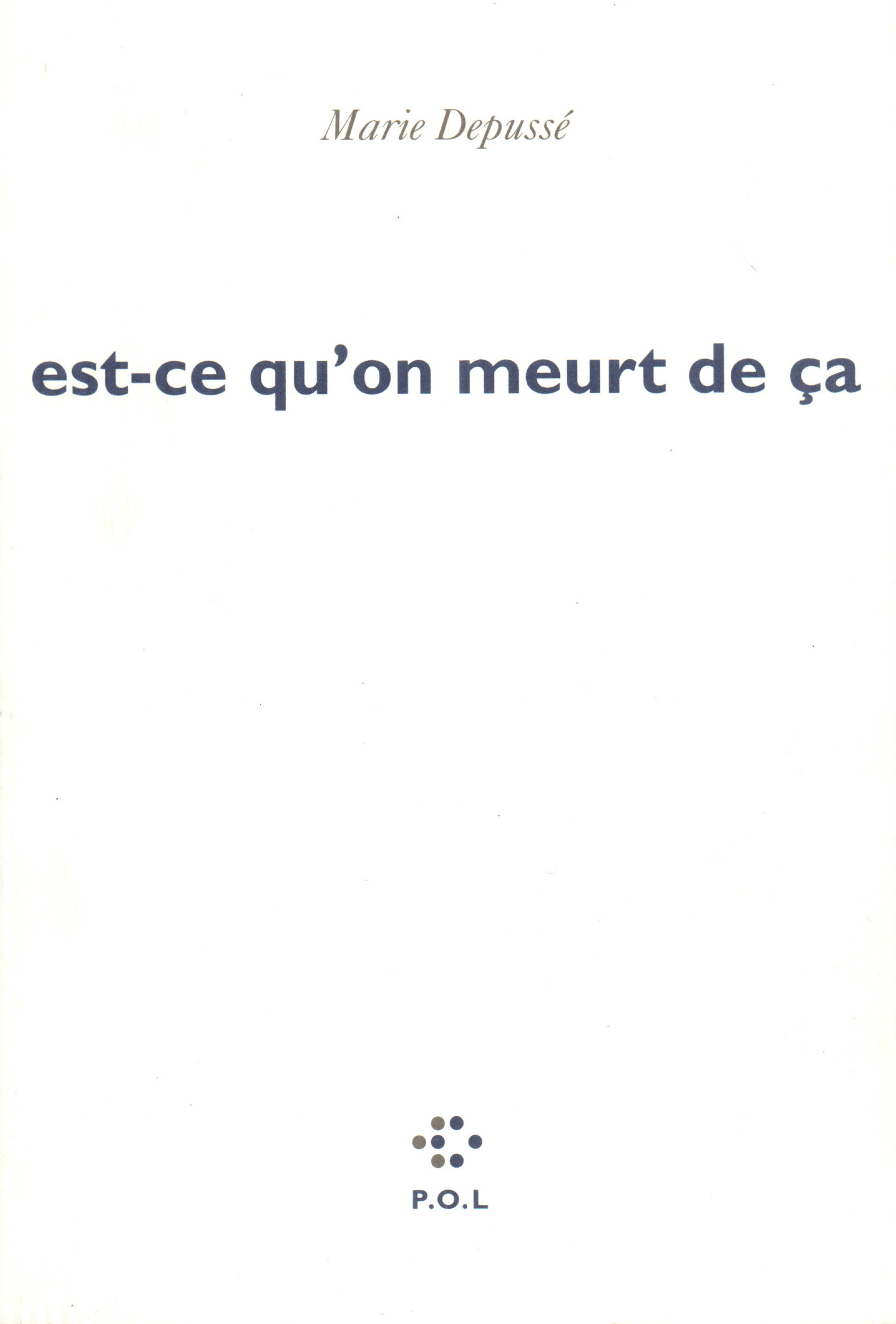 est-ce qu'on meurt de ça (9782867444470-front-cover)